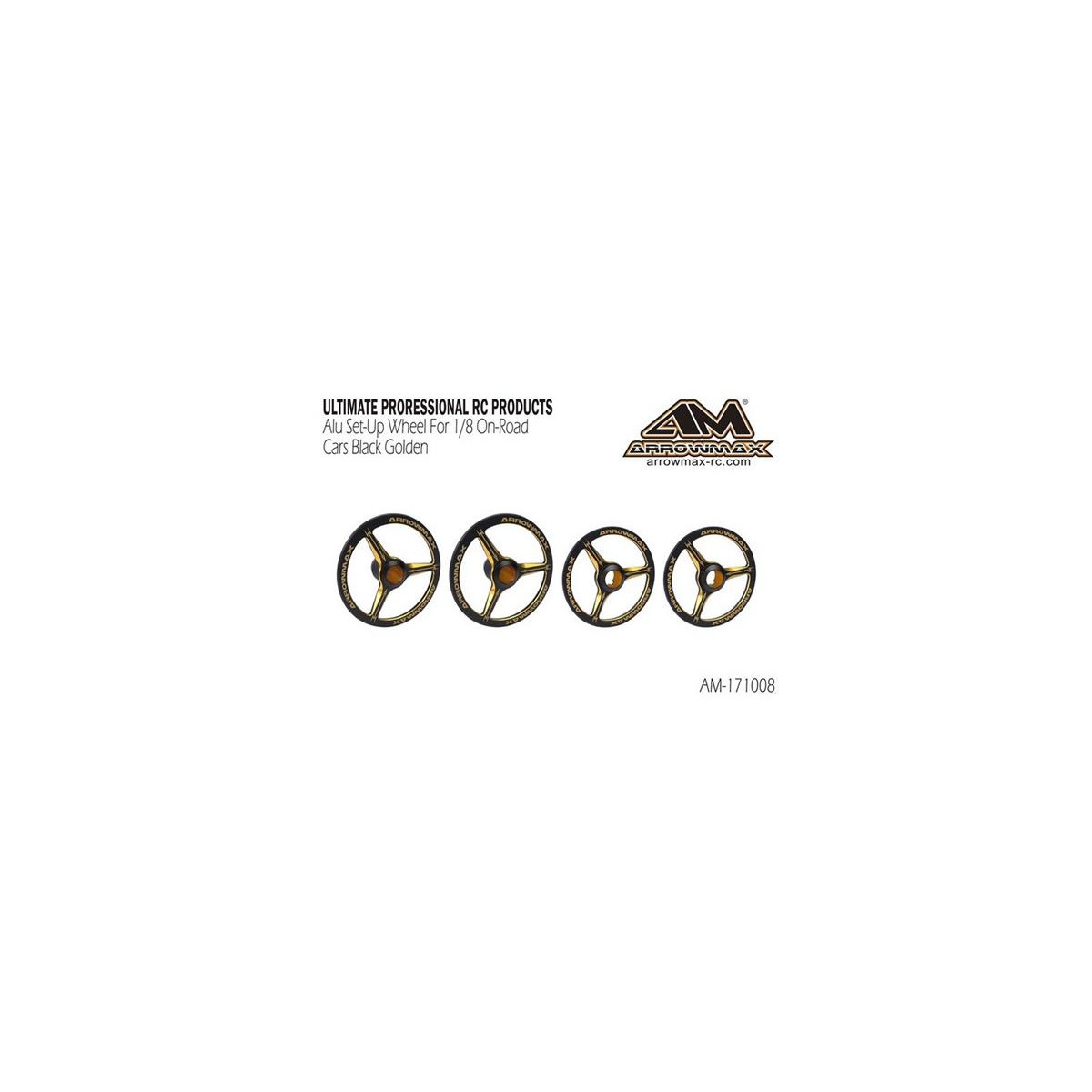 ArrowMax Alu Configuration Roue pour 1/8 voitures sur...