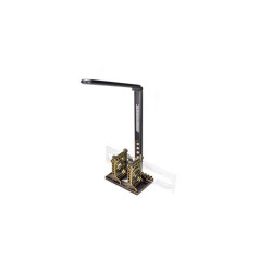 Arrowmax on the Alu Tray with Led Pit Lamp for Set-Up System Black Golden AM-174004