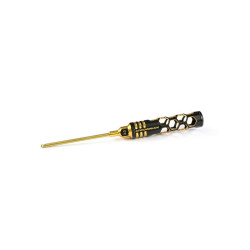 Ball Driver Hex Wrench 3.0 X 100mm Black Golden