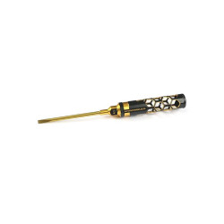 ArrowMax Flat Head Screwiver 4.0 x 100 mm Black Golden...