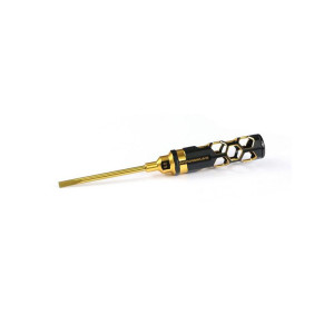 Arrowmax Flat Head Screwdriver 5.0 X 100mm Black Golden AM-430151-BG
