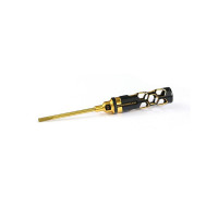Arrowmax Flat Head Screwdriver 5.0 X 100mm Black Golden AM-430151-BG