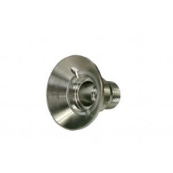 Centax clutchbell 1/8 alu nickel coated V2 (SER903717)