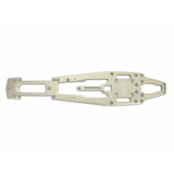 Serpent Chassis 5mm alu hard coated S988 (SER903715)