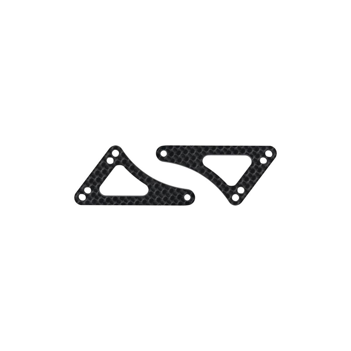 Serpent Heave bracket fr carbon (2) S989 (SER903763)...