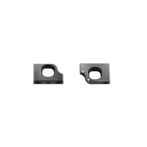 Arrowmax T420 Alu Rear Lower 2-Plece Suspension Holder - Front (2) Black AM-T4-303730