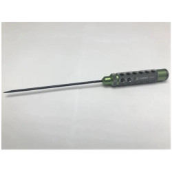 Flat head screwdriver 3.0 x 150mm (New Handle with HSS Tip)