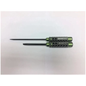 Xceed 106717 Flat head screwdriver set 4.0 & 5.8 (HSS Tip) - (2)