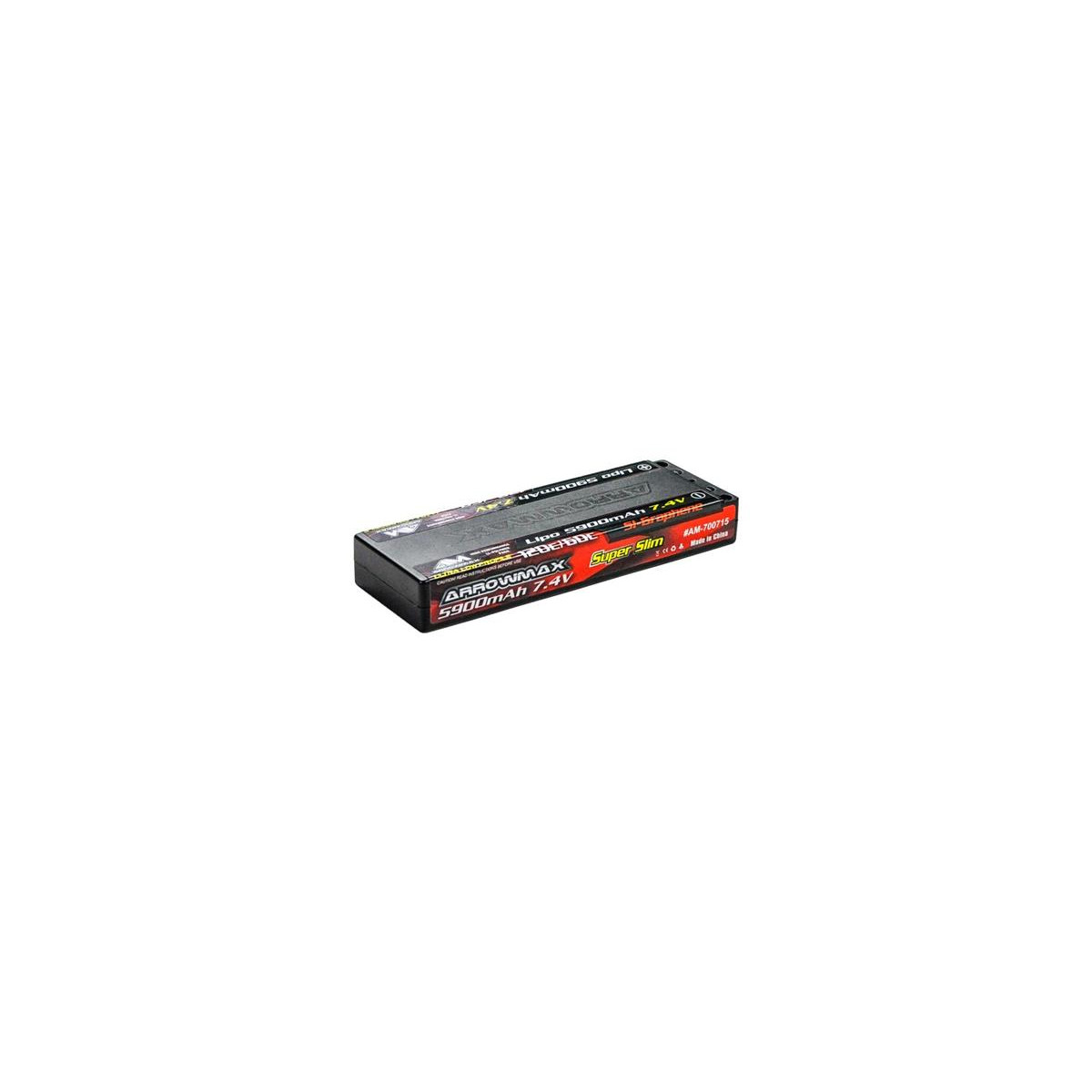 Arrowmax on Lipo 5900mah 2S TC Ultra Low Profile-7.4V 60c...