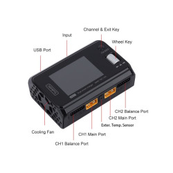 ToolkitRC Charger M6D Dual 500W 15A