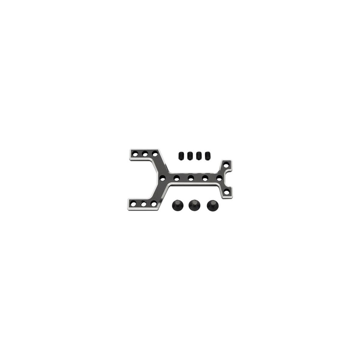 Adjustable chassis brace set rr X20 (SER401913)