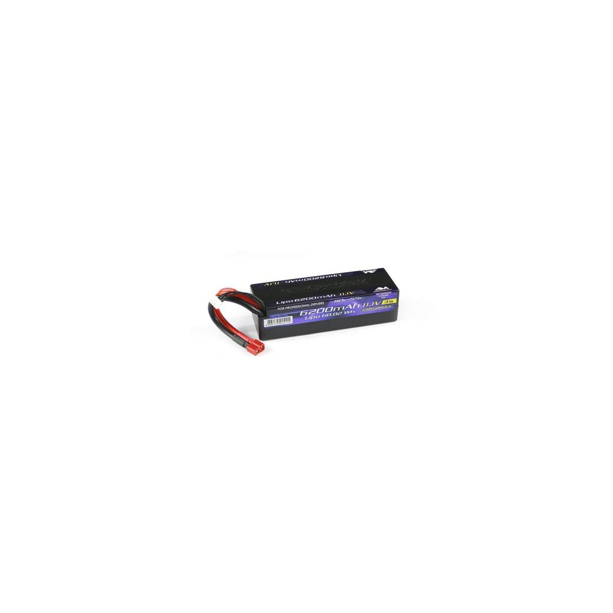 ArrowMax sur le Lipo 6200mAh 3S - 11.1V 55C CONTINU 110C...