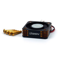 Dash Dash Ultra High Speed ESC Cooling Fan 30x30x10mm (Alu) Black Golden DA-770108