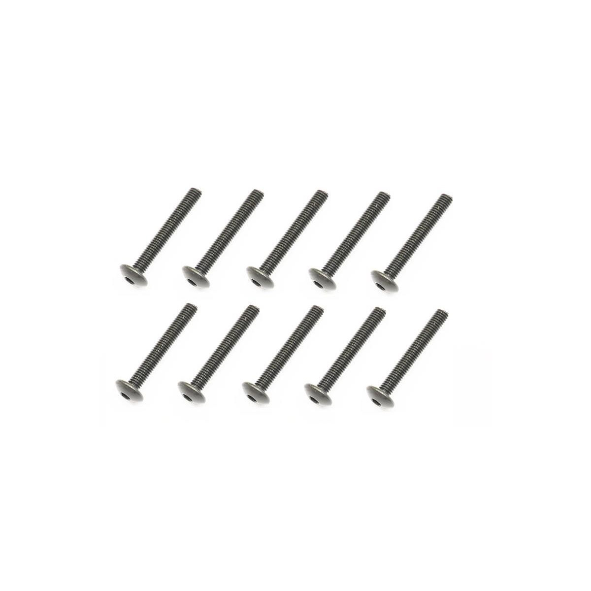 Screw allen rh M3x22 (10)