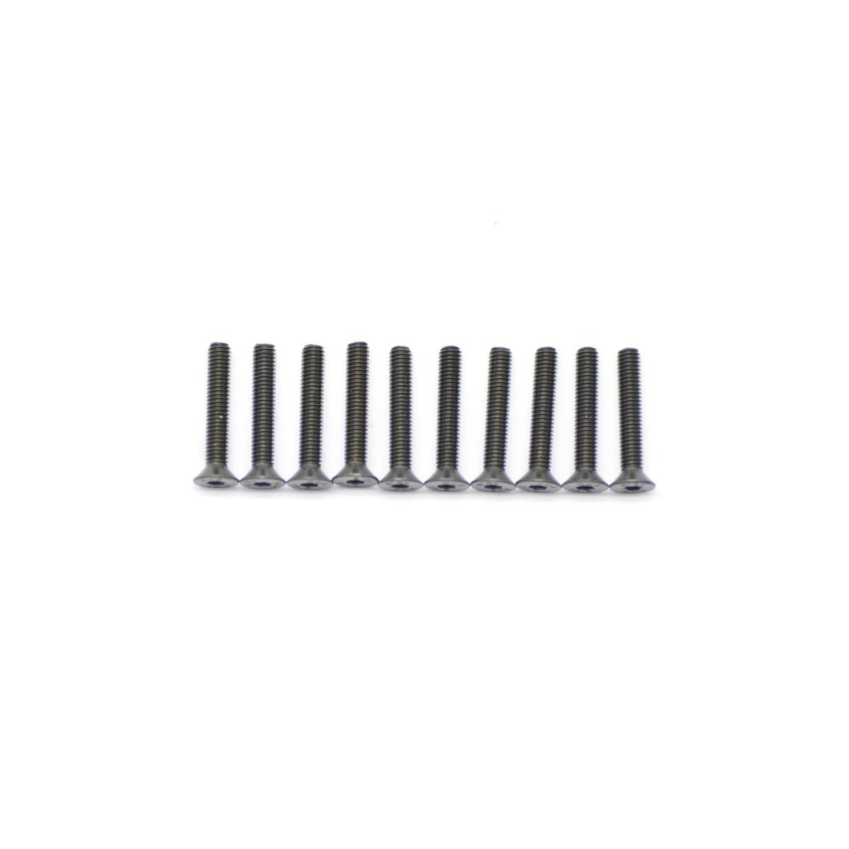 Serpent Screw allen countersunk M3x18 (10) SER110159