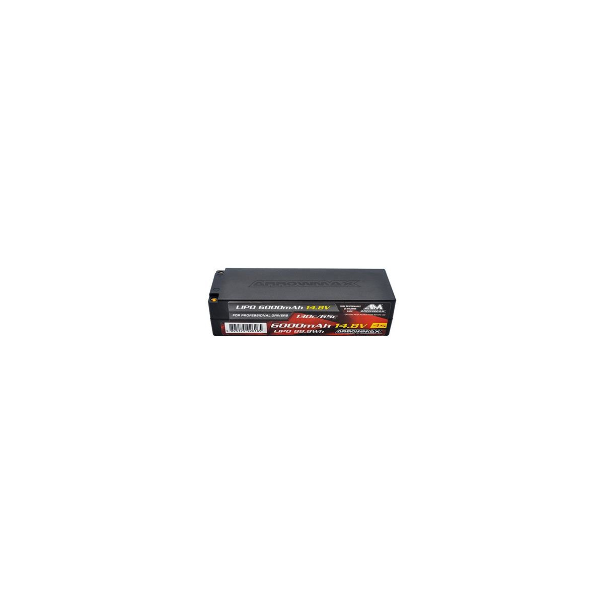 ArrowMax sur le Lipo 6000mAH 4S - 14.8V 65C continu 130c...