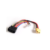 TSP-Racing Ladekabel kompatibel zu Traxxas ID 4S XT60 Stecker