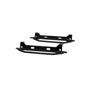 TSP-Racing TSP-600776 Heavy Metal Left and Right Floor Pans Set Black for TRX-4 Pedal / Footboard