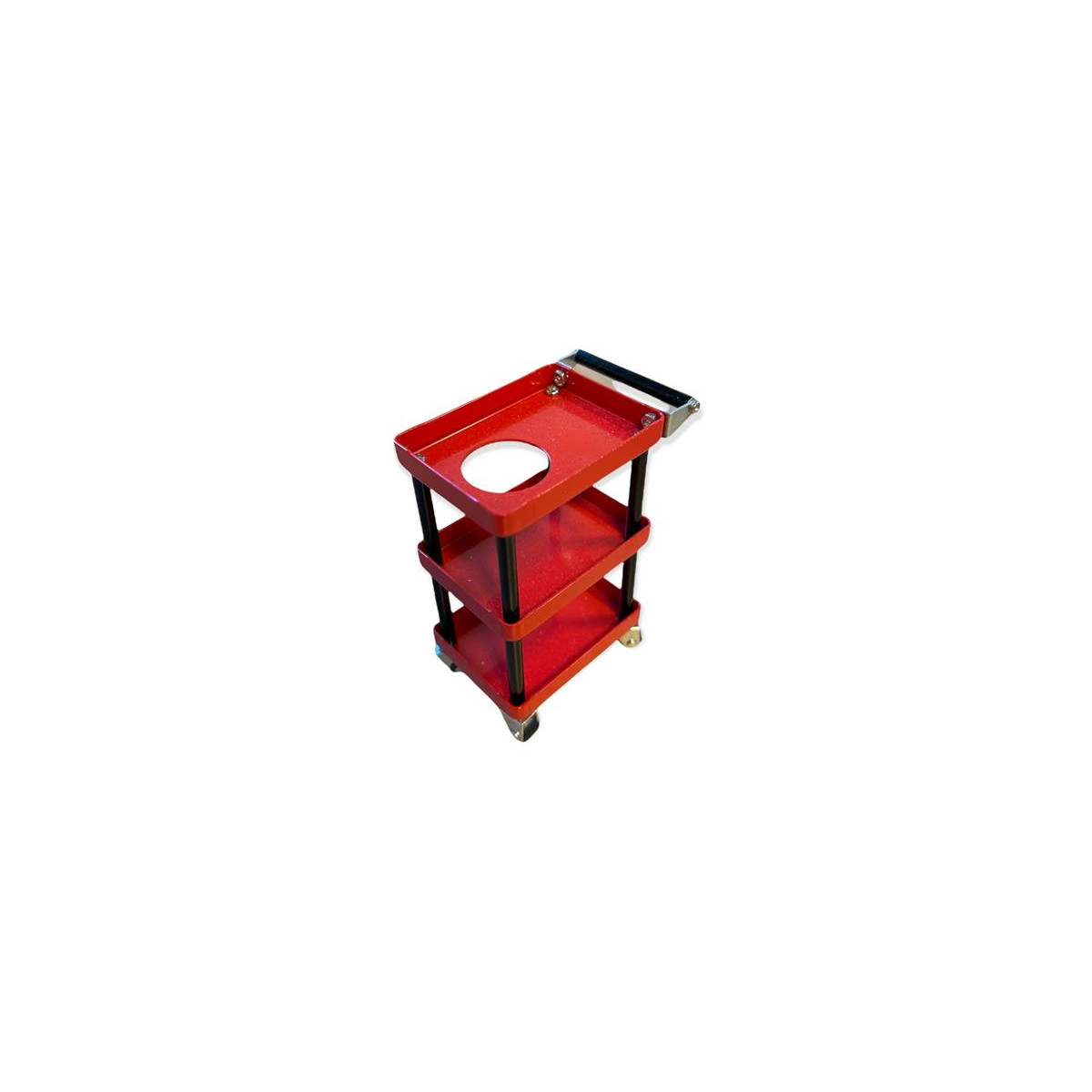 Aluminum RC Tool Rack 3 Shelves Small Size 61*38*82MM - Red