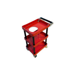 Aluminum RC Tool Rack 3 Shelves Small Size 61*38*82MM - Red