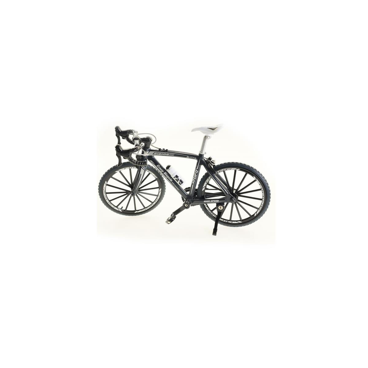 RC Model Deco Bike 20x12cm - black