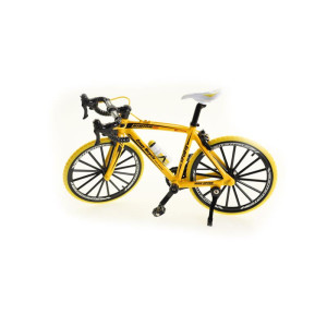TSP-Racing TSP-601802 RC Model Deco Bike 20x12cm - yellow