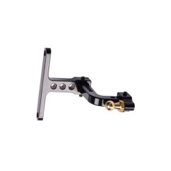 Aluminum Trailer Drop Hitch Receiver Towball for 1/10 RC Cars