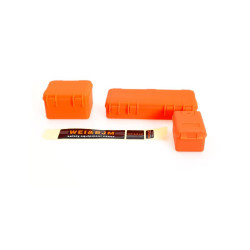 1/10 Tool Case of Scale Accessories for RC Crawler - orange