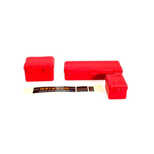 TSP-Racing TSP-601810 1/10 Tool Case of Scale Accessories for RC Crawler - red