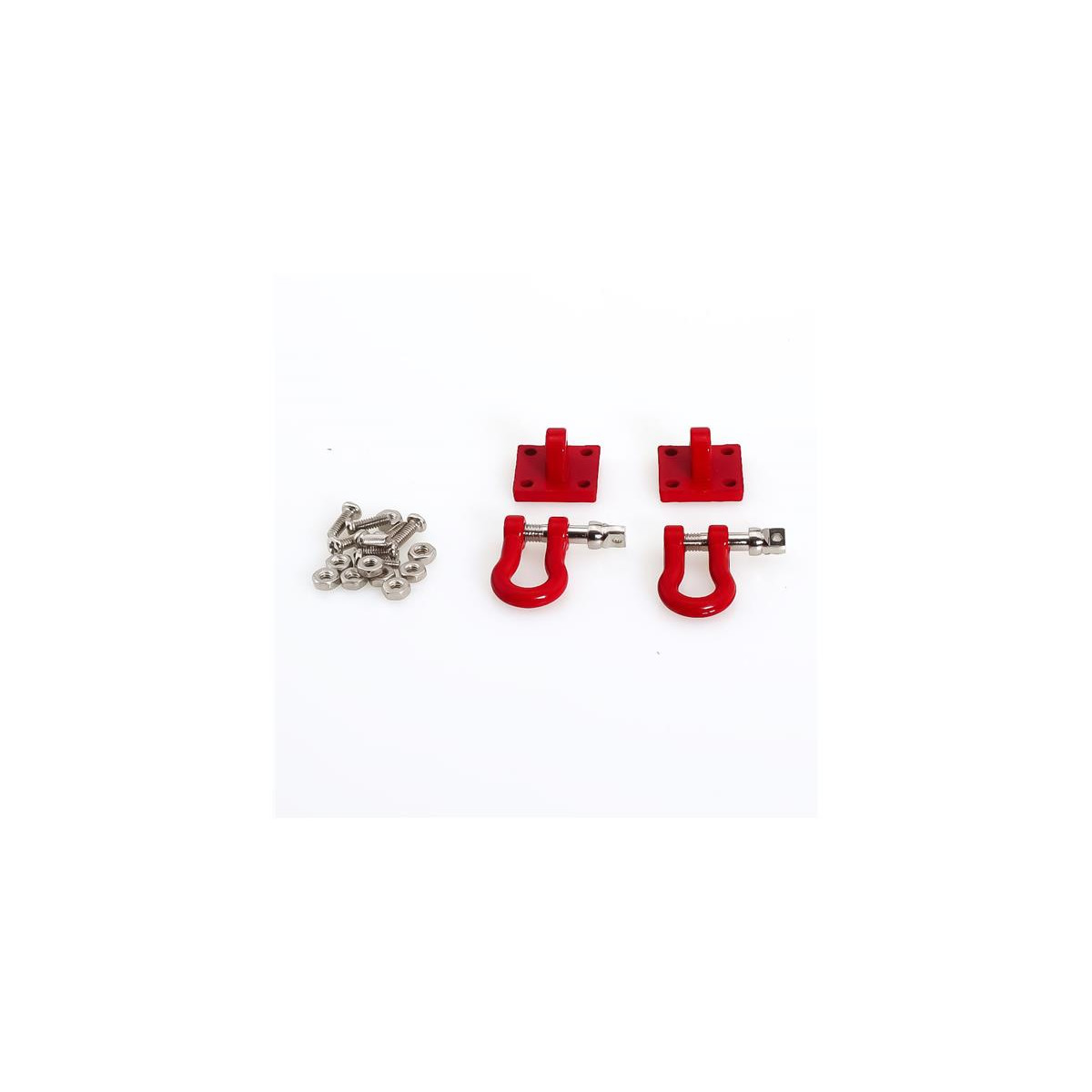 1:10 RC Metal Trailer Hook - Red