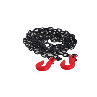 TSP-Racing TSP-601818 1:10 RC Crawler Accessories Tow Chain with Trailer Hook - Black Chain