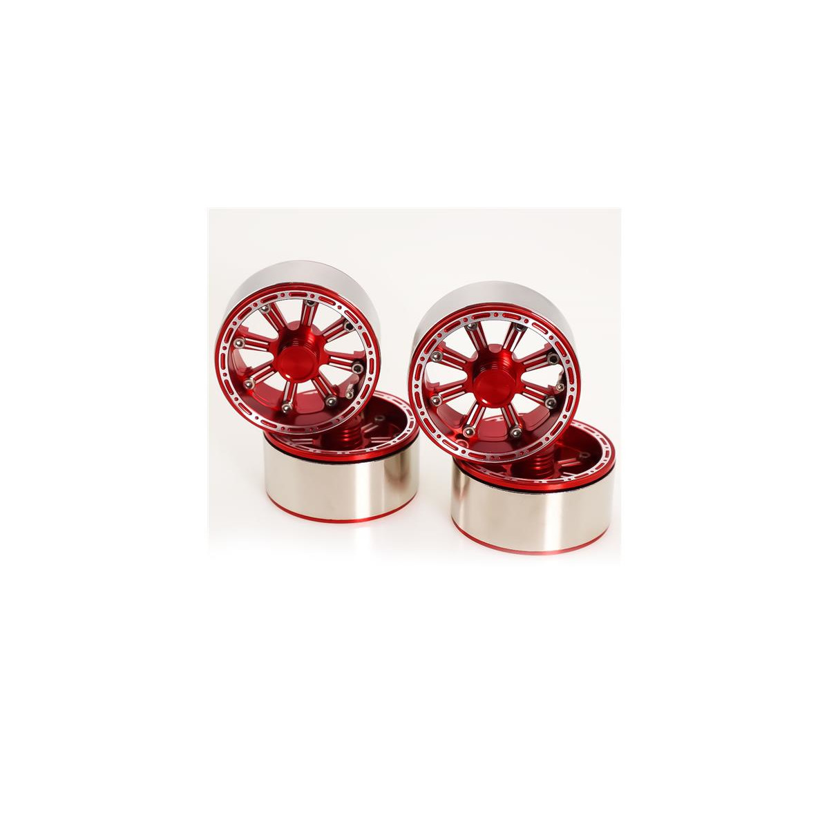 1.9" Aluminum Beadlock Crawler Wheels 4pcs - Cool...