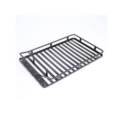 Roof Luggage Rack with LED Light Bar for 1/10  RC Cars