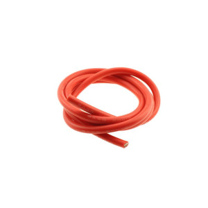 TSP-Racing TSP-500016 8AWG  1m Silicon Kabel red