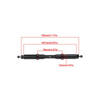 Metall Anhängerachse 167mm