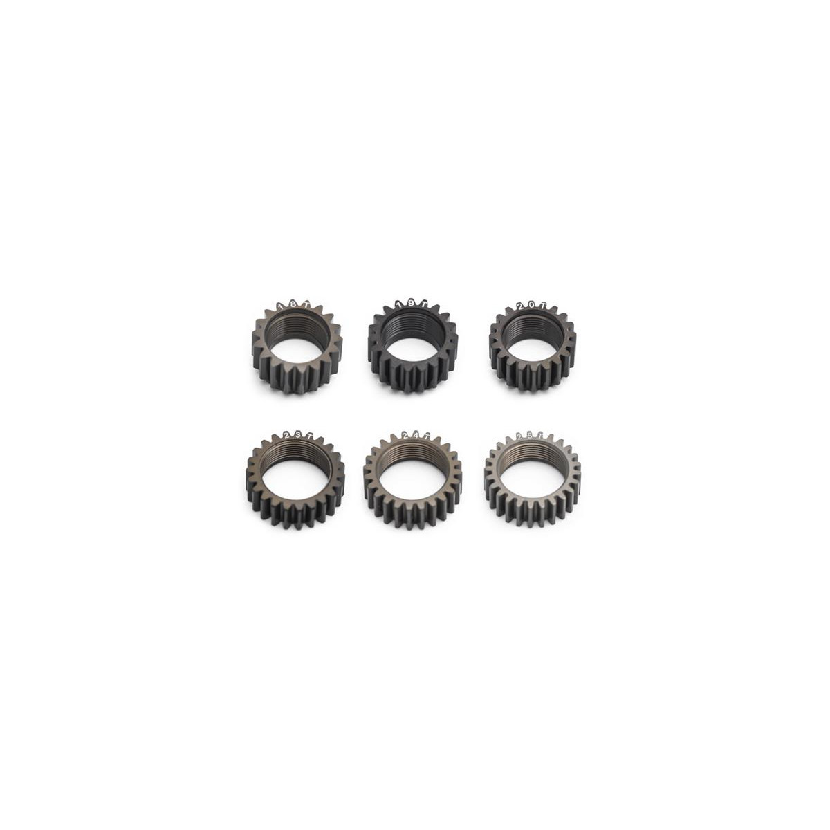 Serpent Centax gear-pinion alu set XLI Gen2 (6)  (SER903805)