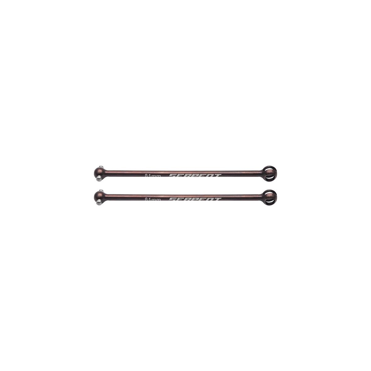 Serpent Driveshaft fr 81mm (2) SRX4 Gen3 (SER500844)...