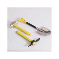 TSP-Racing TSP-601884 Metal Hammer Pickaxe and Shovel Set - Yellow fo Crawler