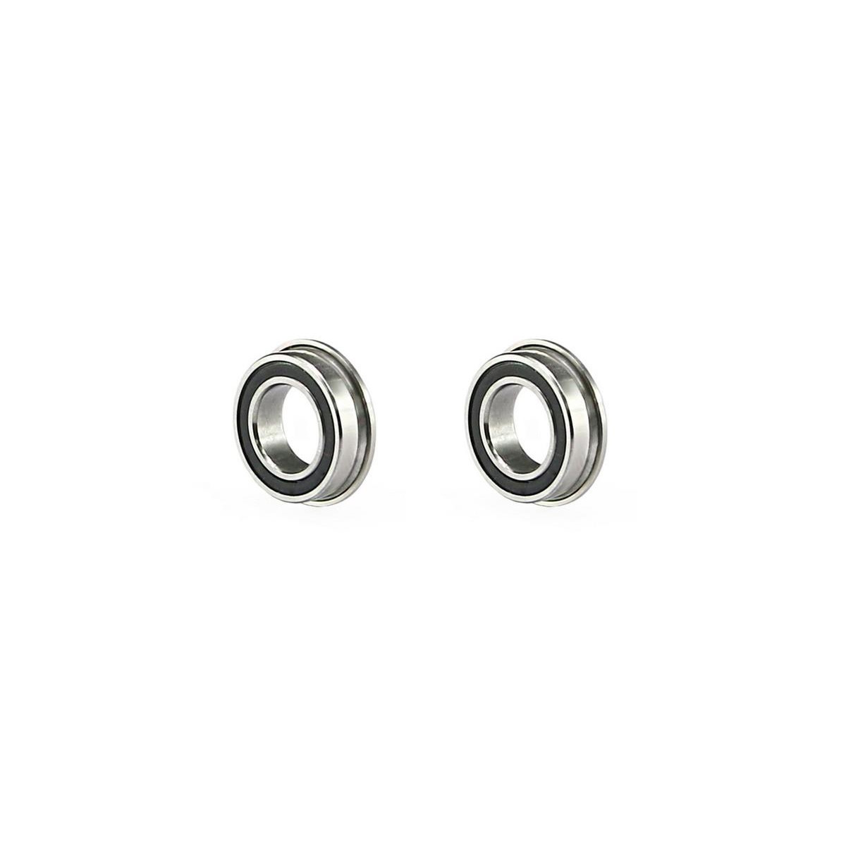 Ballbearing 8x14x4 flanged SS (2)