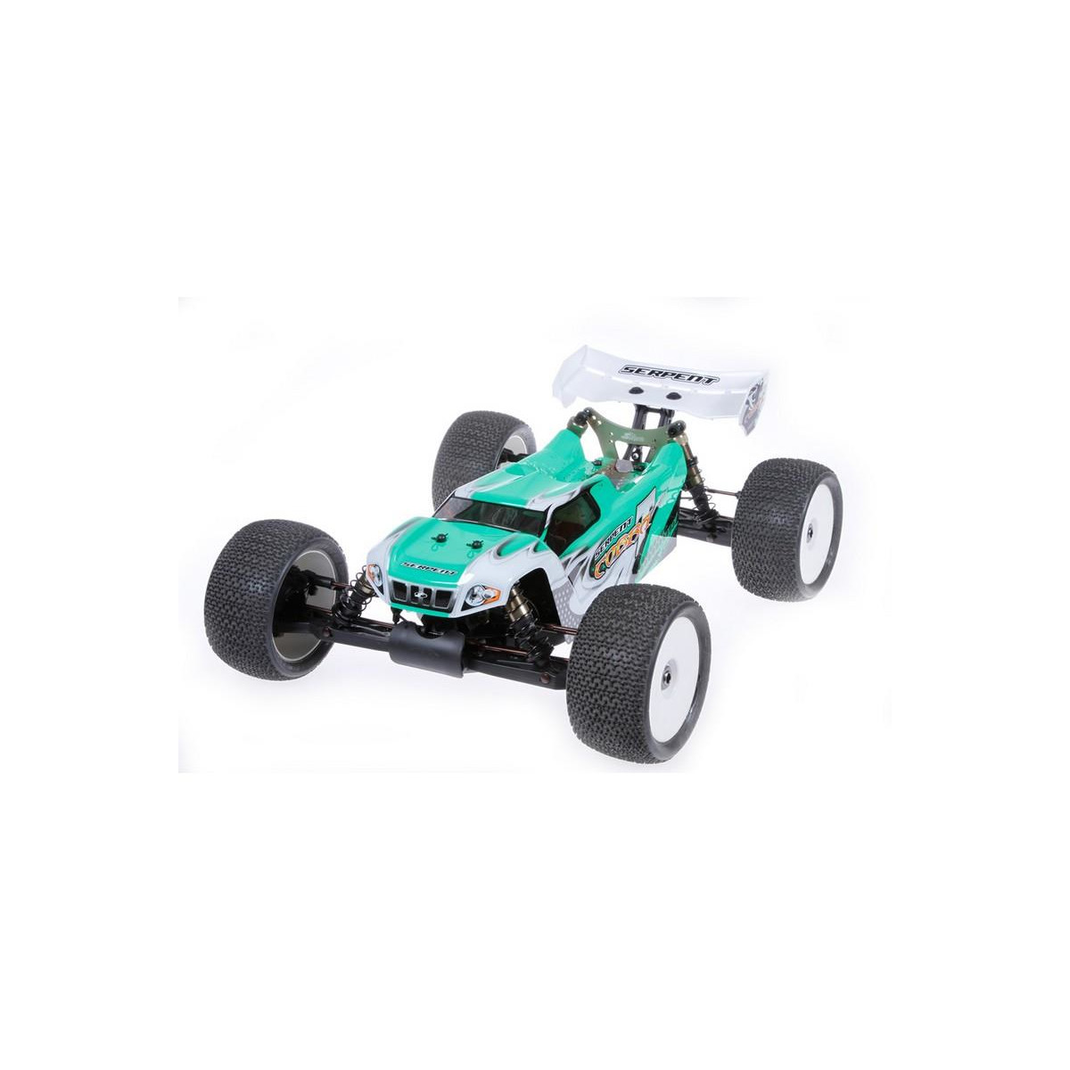 Serpent | Body 1/8 E-Truggy pre cut green SER170339