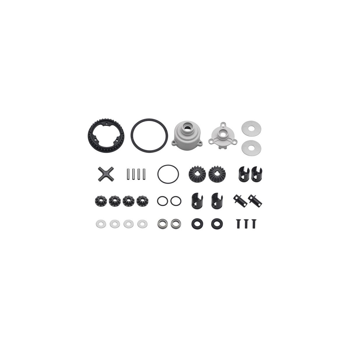 Serpent Magnesium tc geardiff set (SER401999)