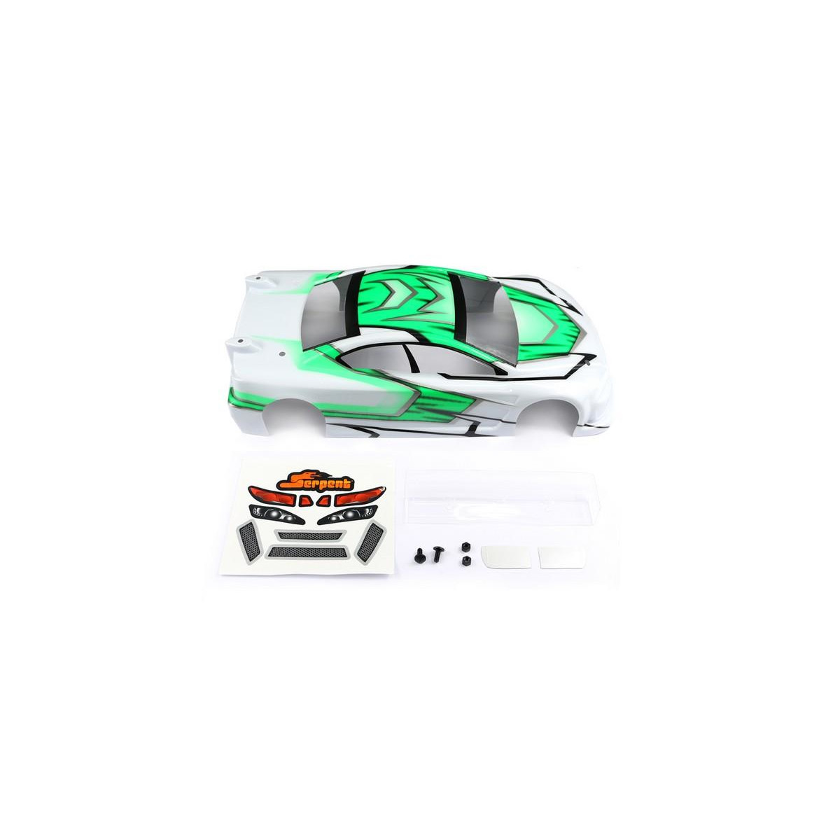 Serpent | Body 190 Lex-IS Green v2 411 pre cut EFRA 4030...