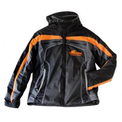 Winter jacket Serpent black-orange hooded (3XL)