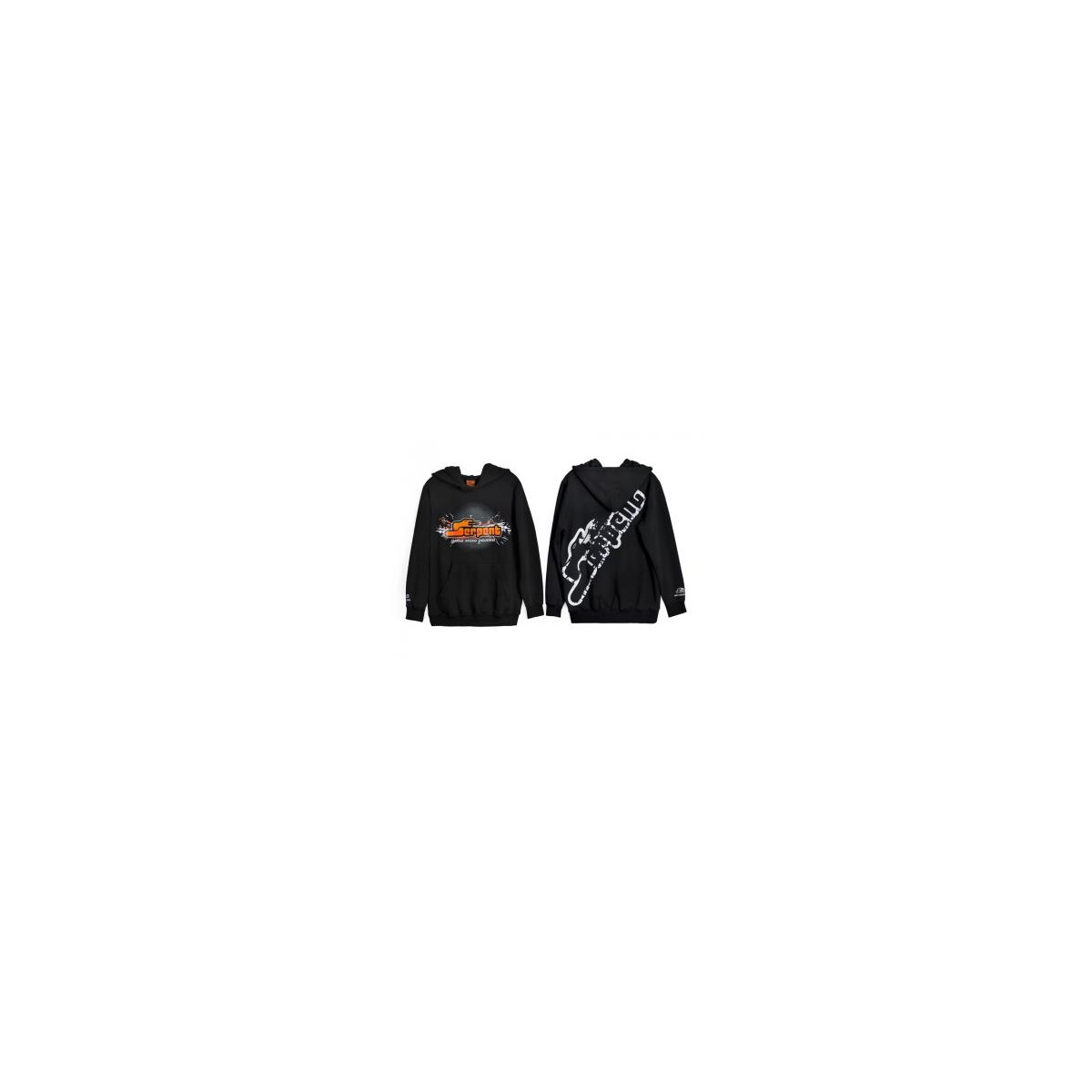 Hoody sweater  Serpent black (S)