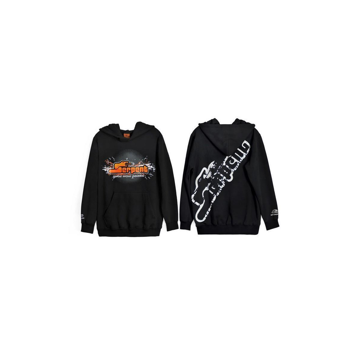 Serpent | Hoody sweater  black (M) SER190222