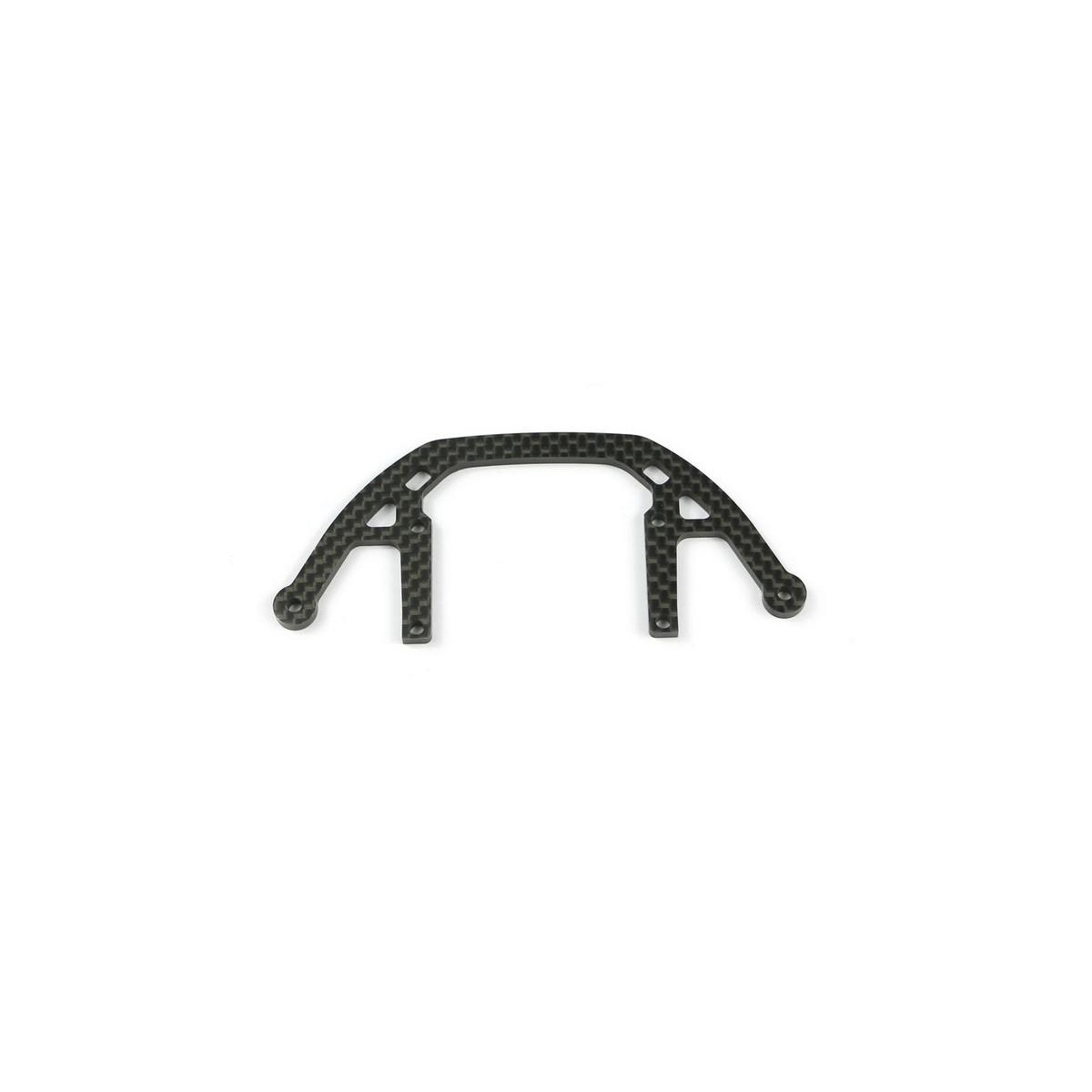 Serpent | Bumper top plate rear carbon 4X SER401677