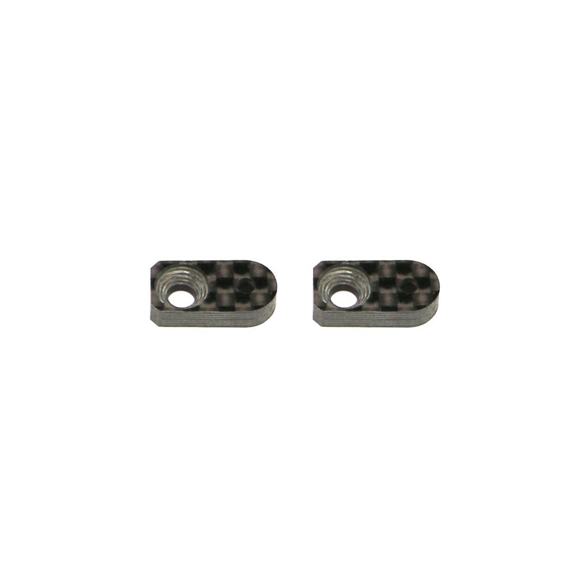 Serpent | Roll damper support -7mm carbon 4X (2) SER401717