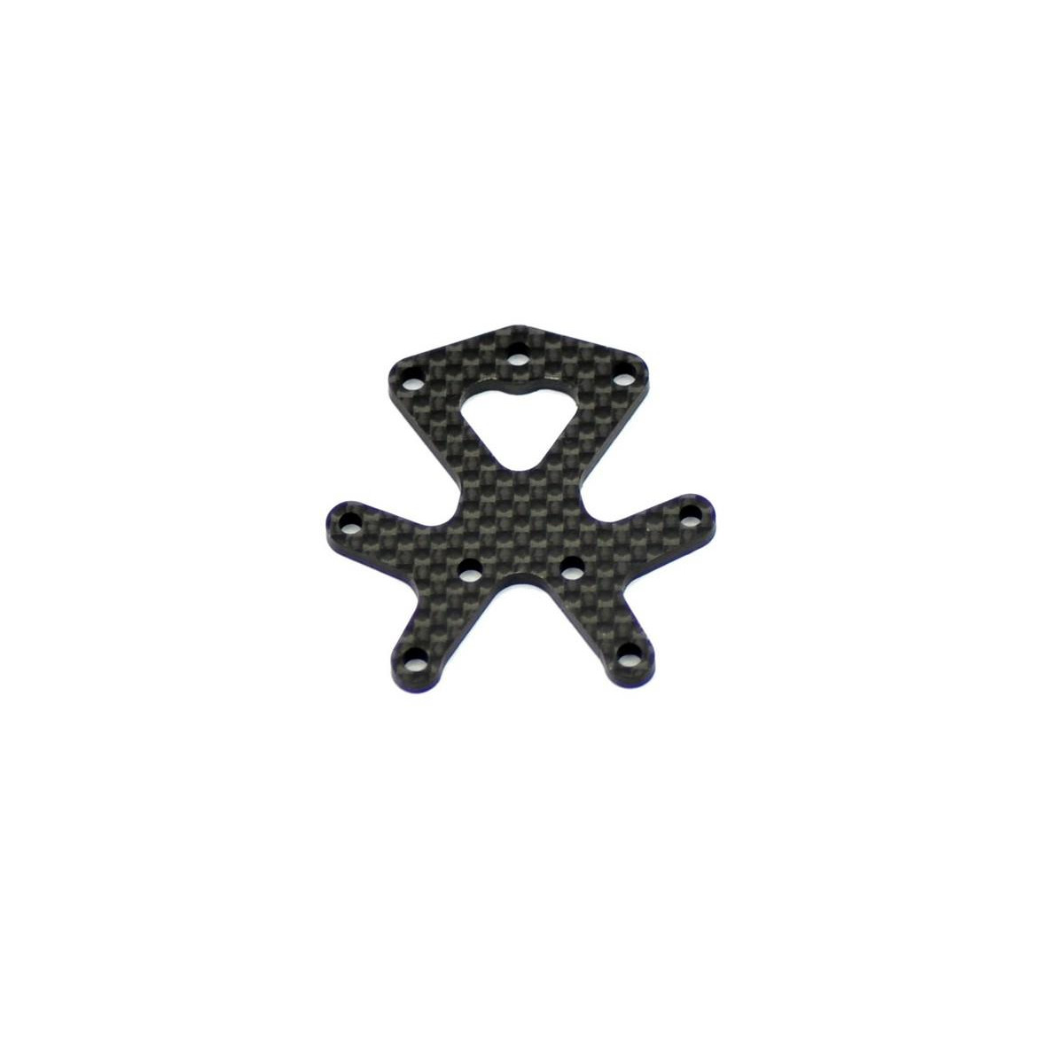 Serpent Suspension plate front bottom carbon F110 SF2...