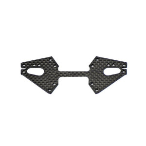 Serpent Suspension plate front top carbon F110 SF2 SER411351