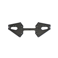 Suspension plate front top carbon F110 SF2